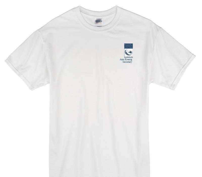 Custom Gildan 100% Cotton White T-Shirt