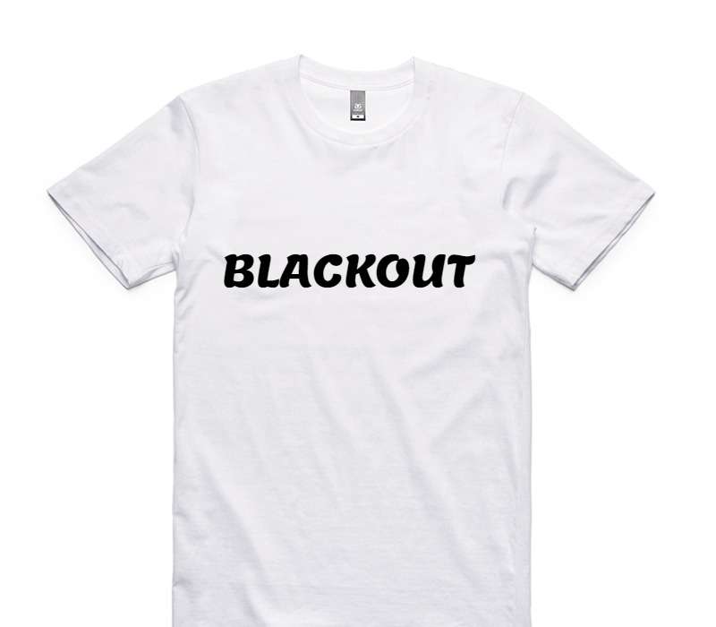 Custom AS Colour 100% Cotton White T-Shirt