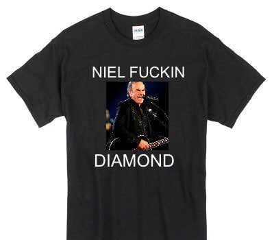 Custom Gildan 100% Cotton Black T-Shirt