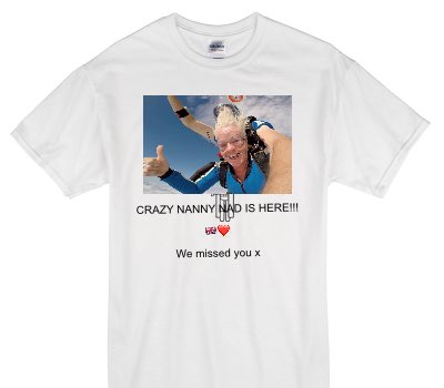 Custom Gildan 100% Cotton White T-Shirt