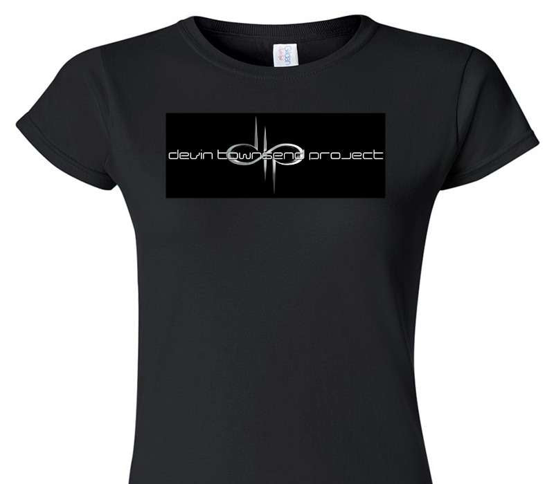 Custom Womens Soft Style 100% Cotton Black T-Shirt