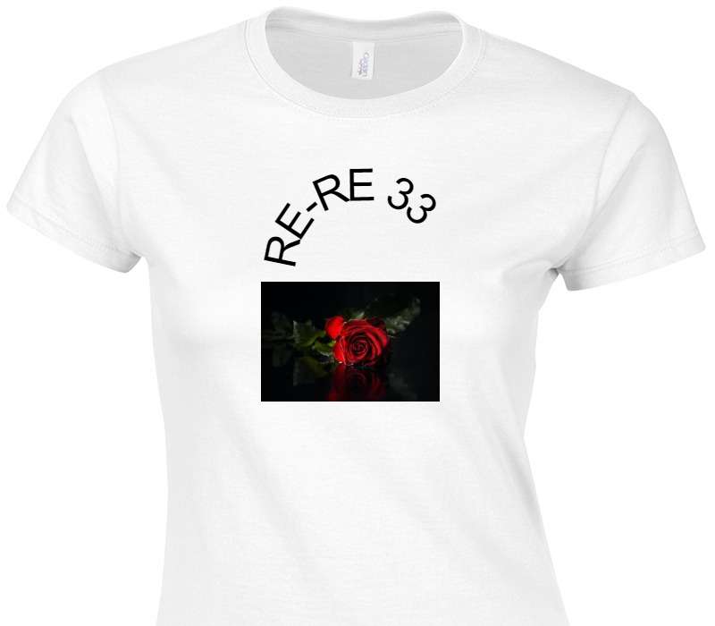 Custom Womens Soft Style 100% Cotton White T-Shirt