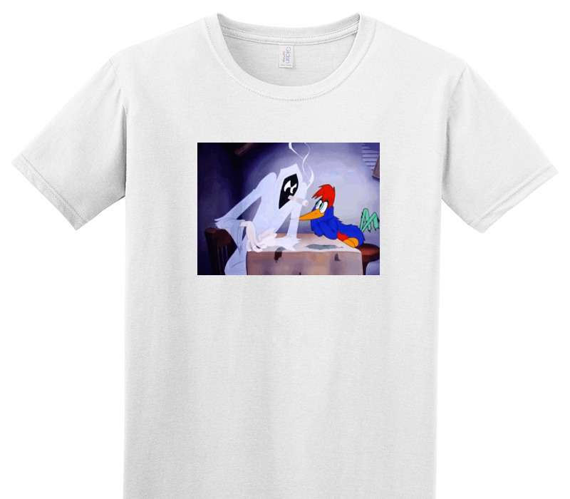 Custom Adult Soft Style 100% Cotton White T-Shirt