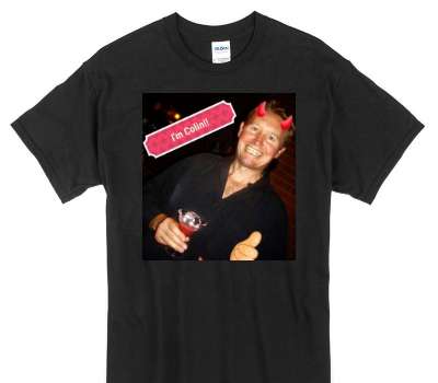 Custom Gildan 100% Cotton Black T-Shirt