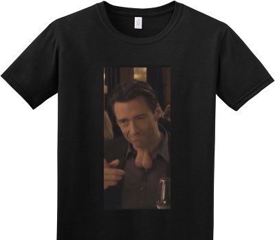 Custom Adult Soft Style 100% Cotton Black T-Shirt