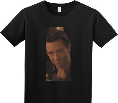 Custom Adult Soft Style 100% Cotton Black T-Shirt
