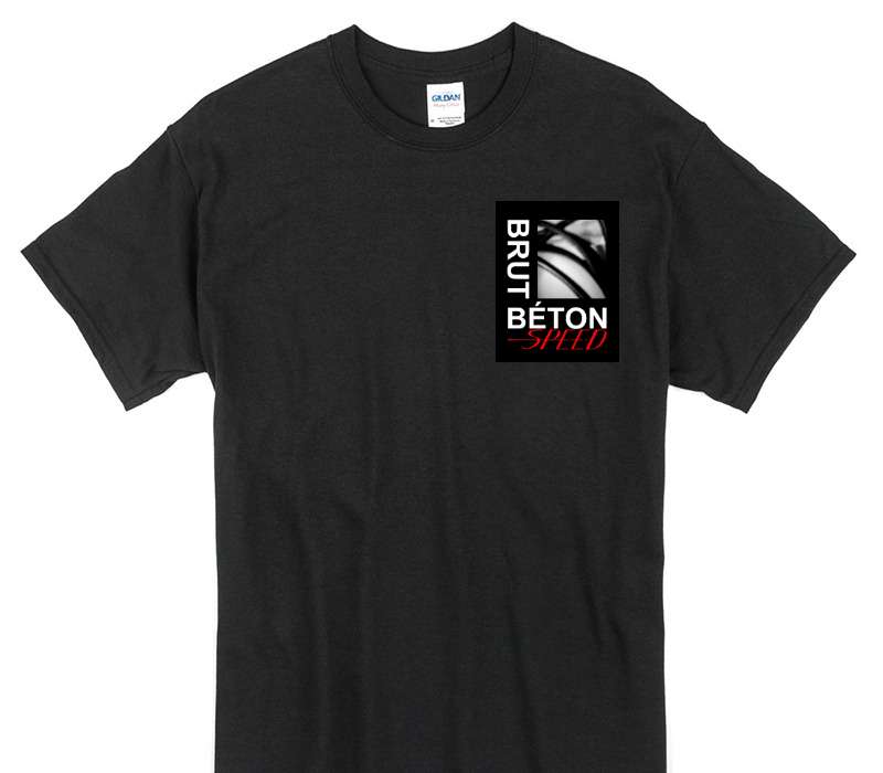 Custom Gildan 100% Cotton Black T-Shirt