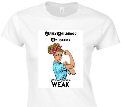 Custom Womens Soft Style 100% Cotton White T-Shirt