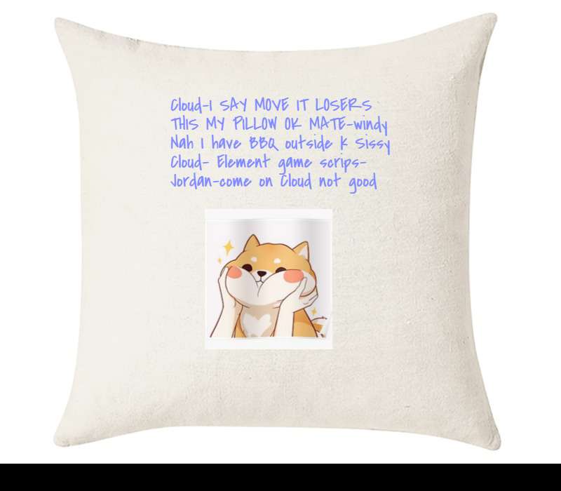 Custom Cushion Cover 50cm x 50 cm Off White