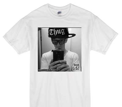 Custom Gildan 100% Cotton White T-Shirt