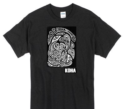 Custom Gildan 100% Cotton Black T-Shirt