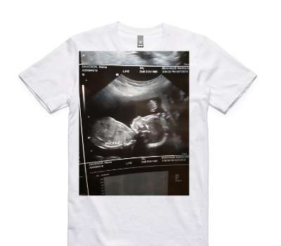 Custom AS Colour 100% Cotton White T-Shirt