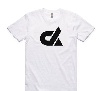 Custom AS Colour 100% Cotton White T-Shirt