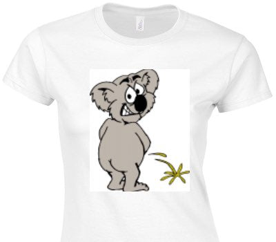 Custom Womens Soft Style 100% Cotton White T-Shirt