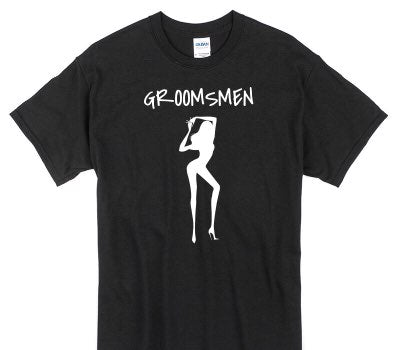 Custom Gildan 100% Cotton Black T-Shirt