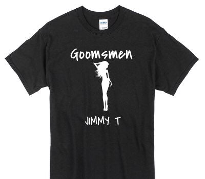 Custom Gildan 100% Cotton Black T-Shirt