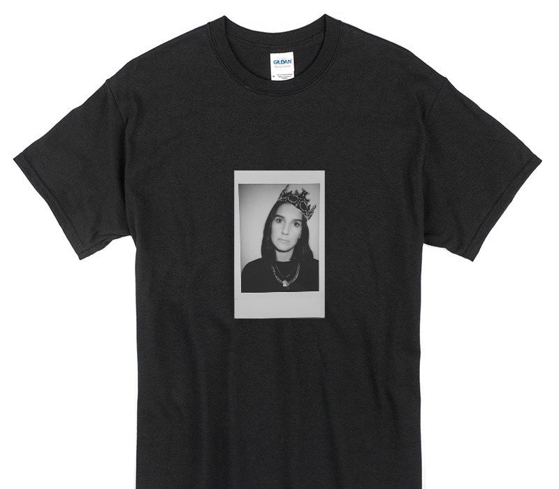 Custom Gildan 100% Cotton Black T-Shirt