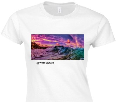 Custom Womens Soft Style 100% Cotton White T-Shirt