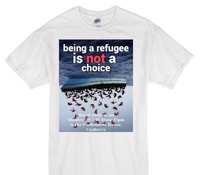 Custom Gildan 100% Cotton White T-Shirt
