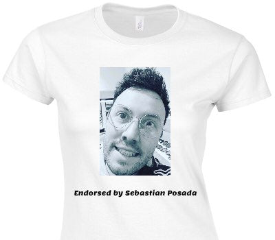 Custom Womens Soft Style 100% Cotton White T-Shirt