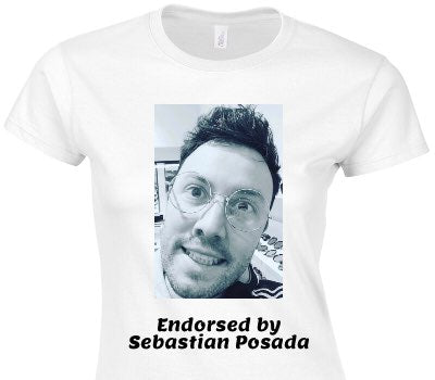 Custom Womens Soft Style 100% Cotton White T-Shirt