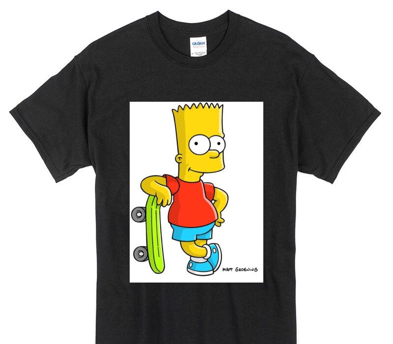 Custom Gildan 100% Cotton Black T-Shirt