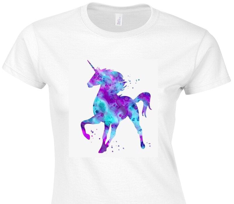 Custom Womens Soft Style 100% Cotton White T-Shirt