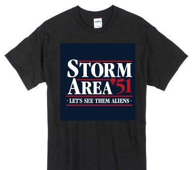 Custom Gildan 100% Cotton Black T-Shirt