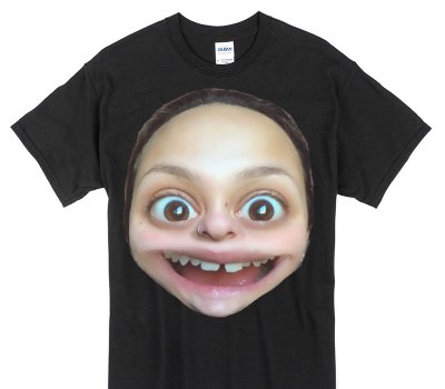Custom Gildan 100% Cotton Black T-Shirt