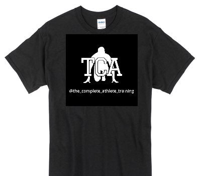 Custom Gildan 100% Cotton Black T-Shirt