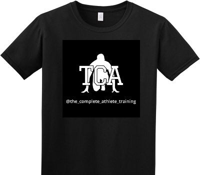 Custom Adult Soft Style 100% Cotton Black T-Shirt