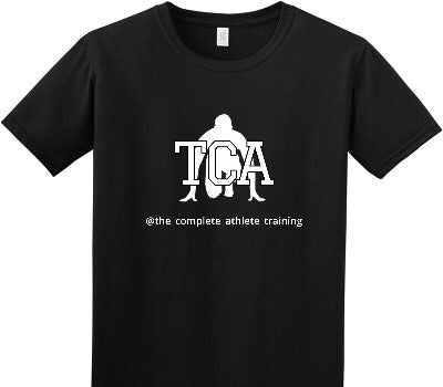 Custom Adult Soft Style 100% Cotton Black T-Shirt