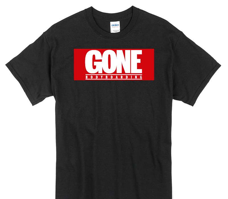 Custom Gildan 100% Cotton Black T-Shirt