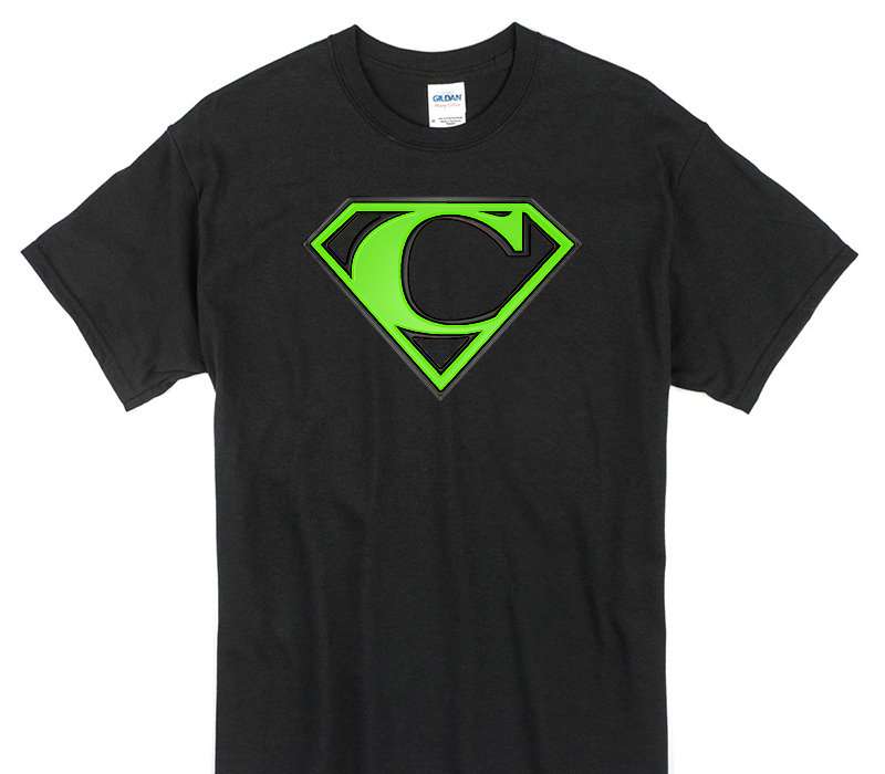 Custom Gildan 100% Cotton Black T-Shirt