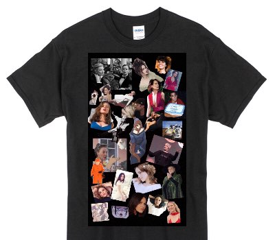 Custom Gildan 100% Cotton Black T-Shirt