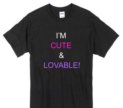 Custom Gildan 100% Cotton Black T-Shirt