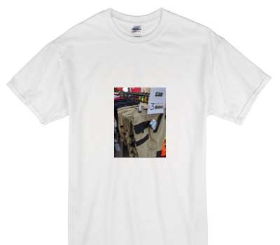 Custom Gildan 100% Cotton White T-Shirt