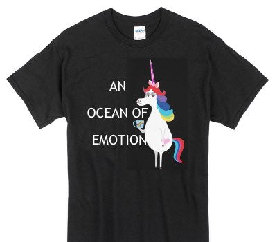 Custom Gildan 100% Cotton Black T-Shirt
