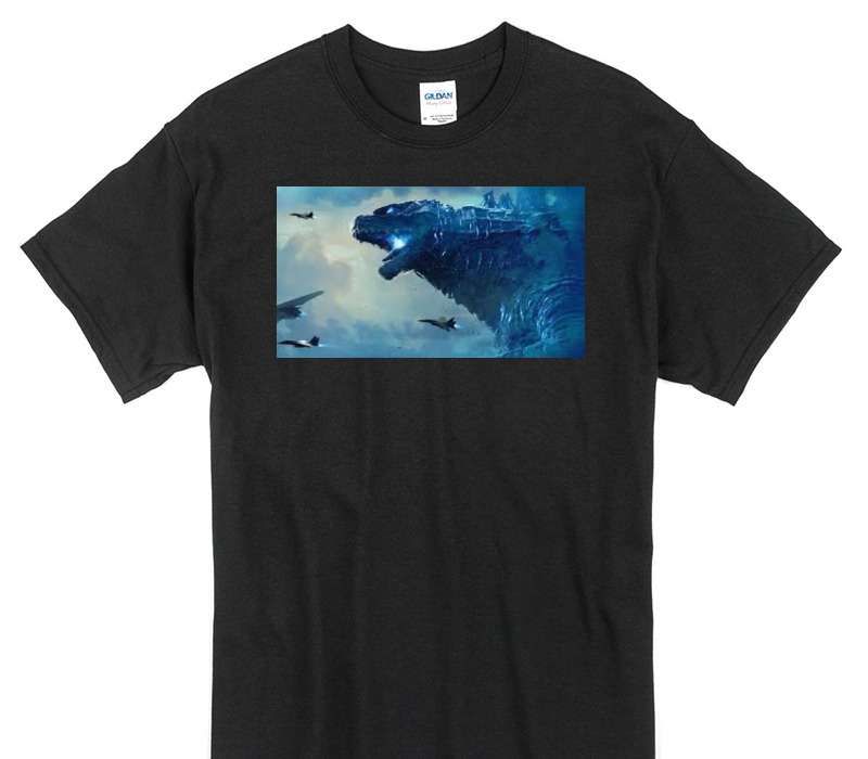 Custom Gildan 100% Cotton Black T-Shirt