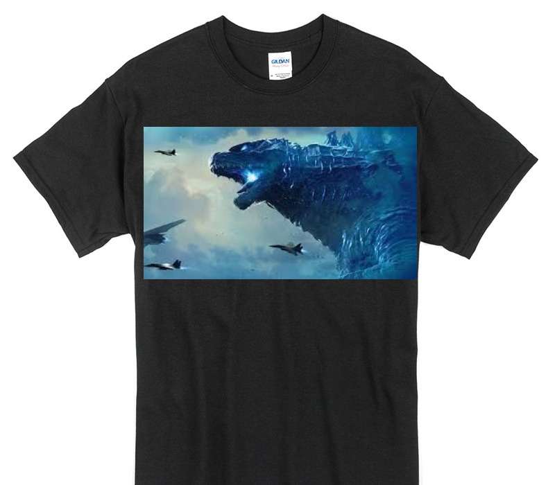 Custom Gildan 100% Cotton Black T-Shirt