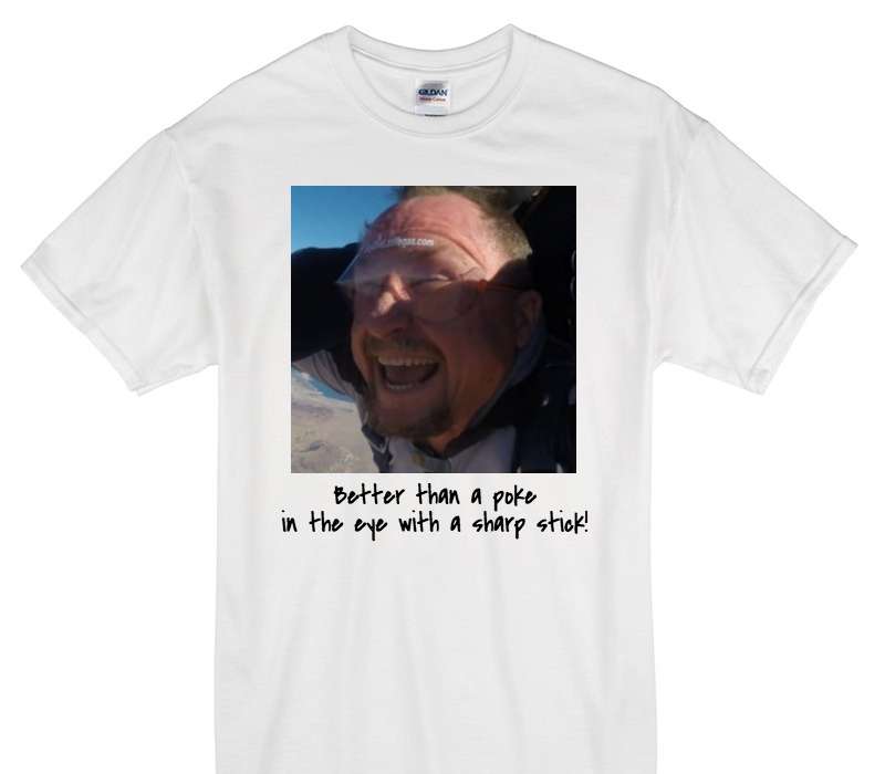 Custom Gildan 100% Cotton White T-Shirt