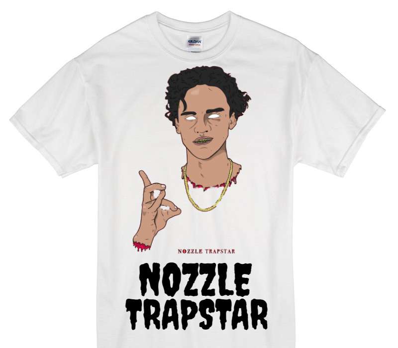 Custom Gildan 100% Cotton White T-Shirt