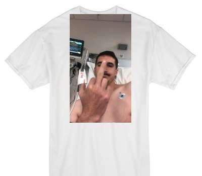 Custom Gildan 100% Cotton White T-Shirt