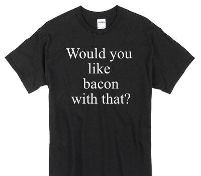 Custom Gildan 100% Cotton Black T-Shirt