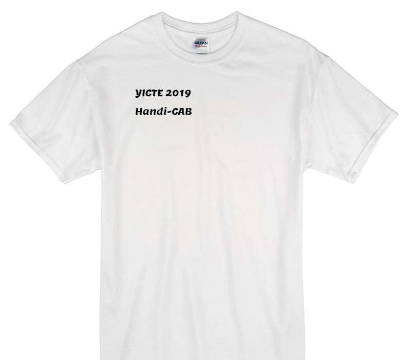 Custom Gildan 100% Cotton White T-Shirt