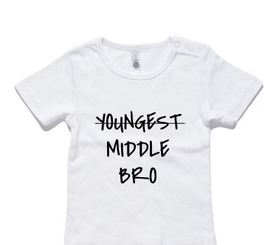 Custom AS Colour White Baby T-Shirt