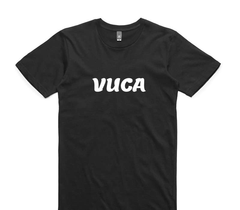 Custom AS Colour 100% Cotton Black T-Shirt