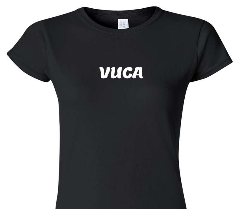 Custom Womens Soft Style 100% Cotton Black T-Shirt