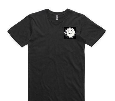Custom AS Colour 100% Cotton Black T-Shirt