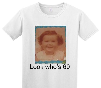 Custom Adult Soft Style 100% Cotton White T-Shirt